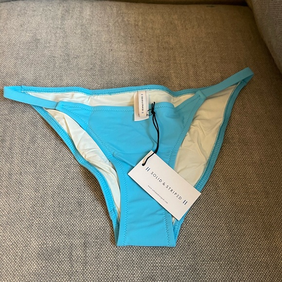 Solid & Striped The Morgan Bottoms in Shopbop Aqua - Picture 3 of 5